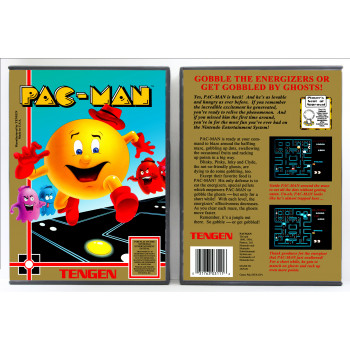 Pac-Man (Tengen, Gold Box)
